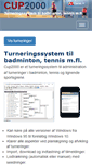 Mobile Screenshot of cup2000.dk